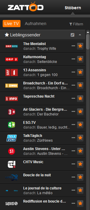 ORF1 und SF1 empfangen mit Zattoo und VPN/ Smart DNS